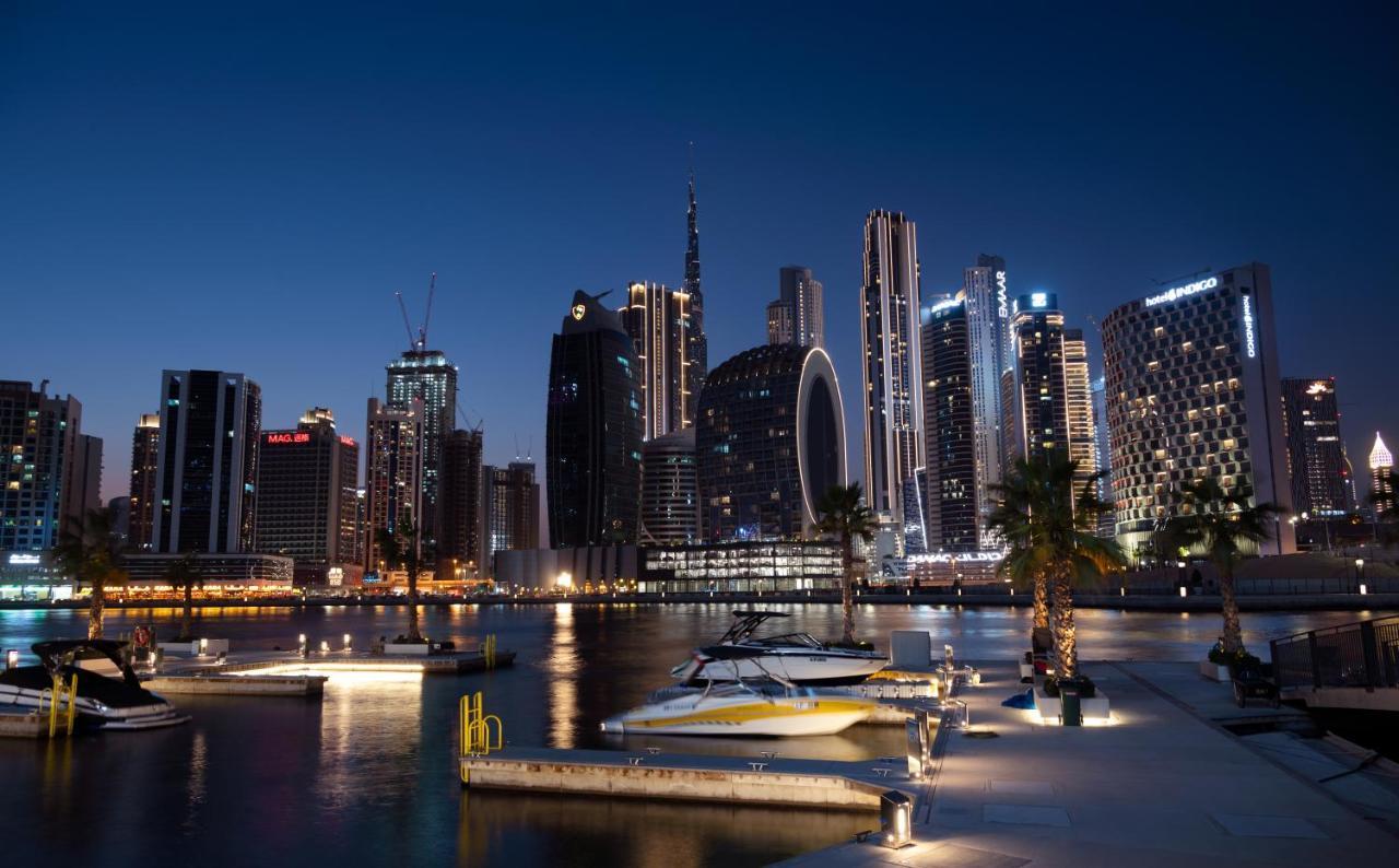 Ferienwohnung Unlock Waters Edge Dubai Exterior foto
