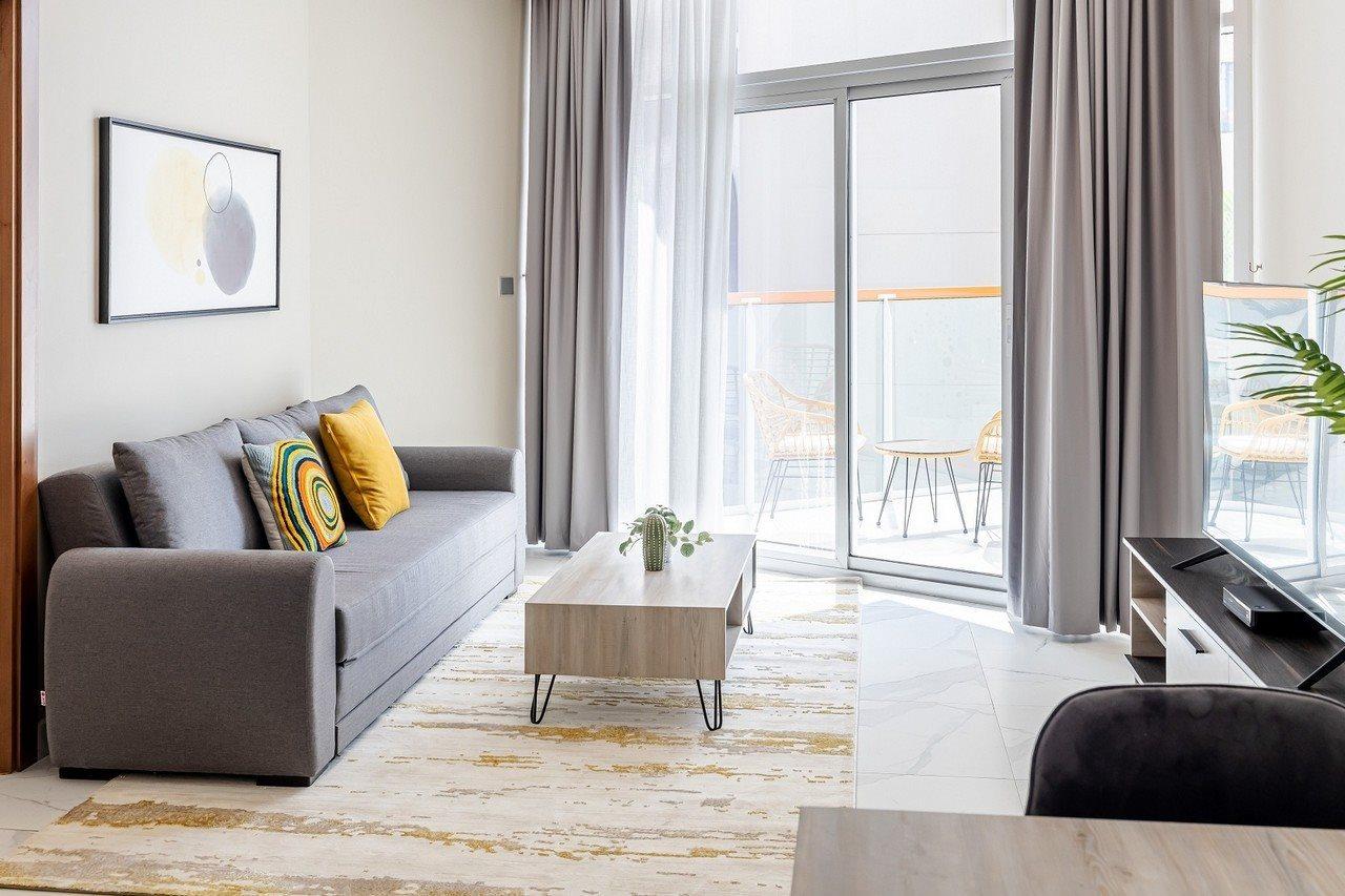 Ferienwohnung Unlock Waters Edge Dubai Exterior foto