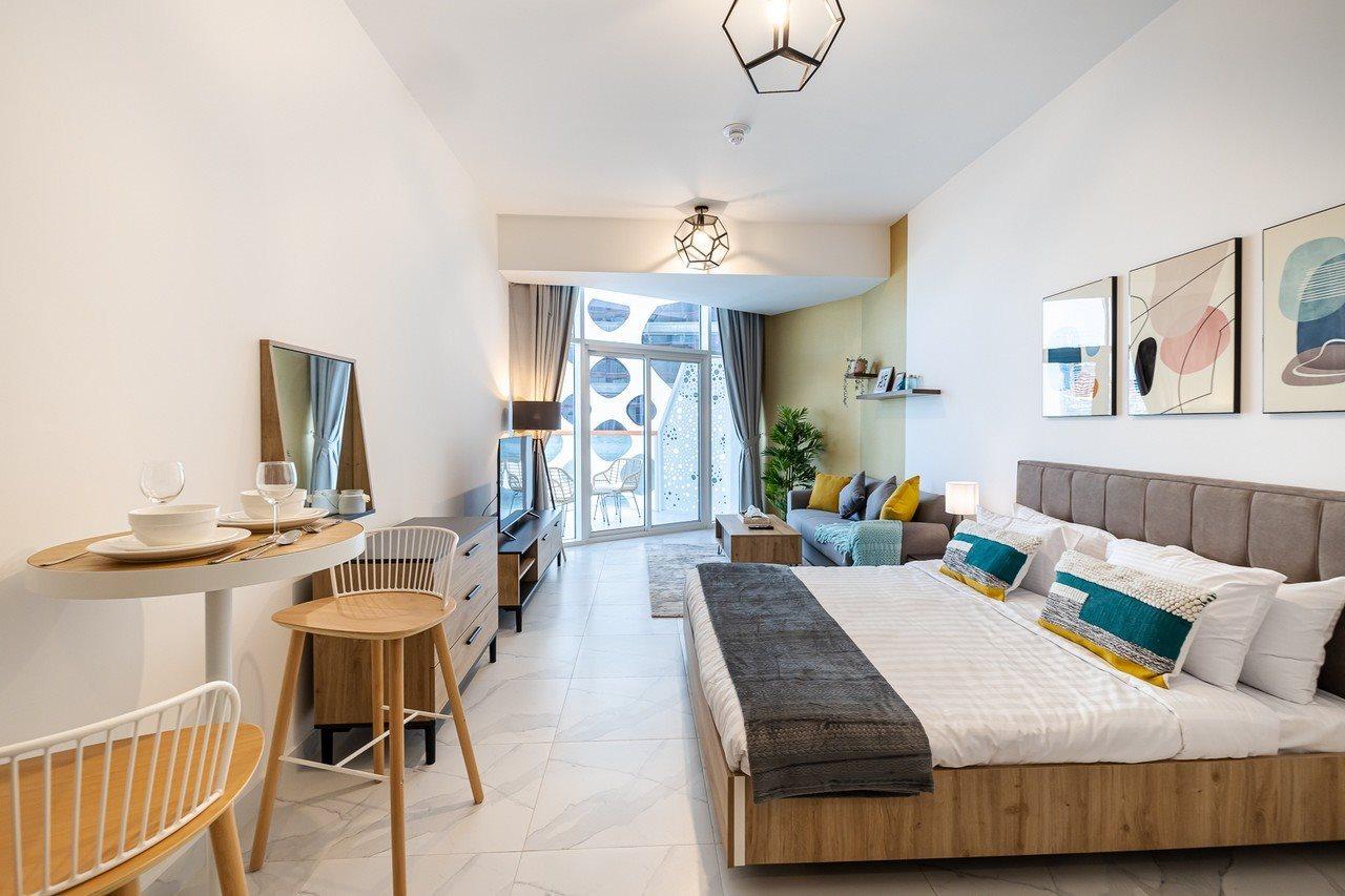 Ferienwohnung Unlock Waters Edge Dubai Exterior foto