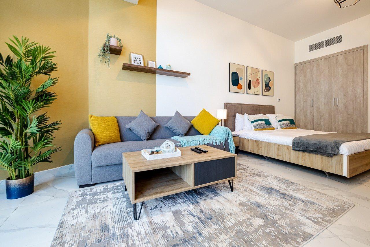 Ferienwohnung Unlock Waters Edge Dubai Exterior foto