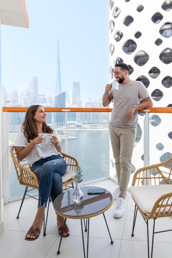 Ferienwohnung Unlock Waters Edge Dubai Exterior foto
