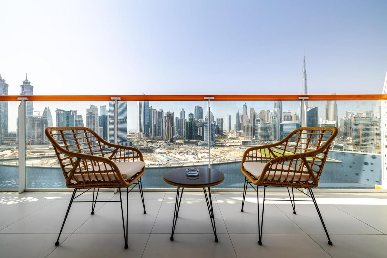 Ferienwohnung Unlock Waters Edge Dubai Exterior foto