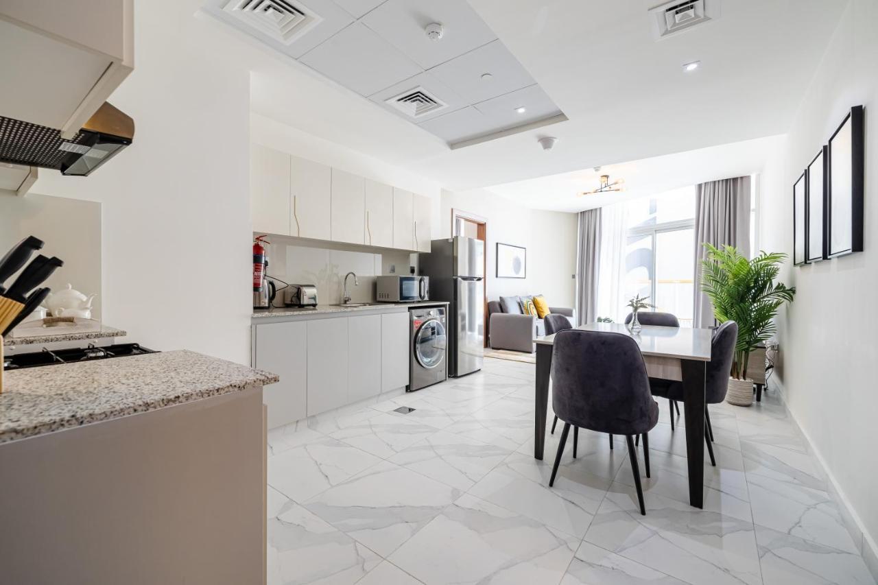Ferienwohnung Unlock Waters Edge Dubai Exterior foto