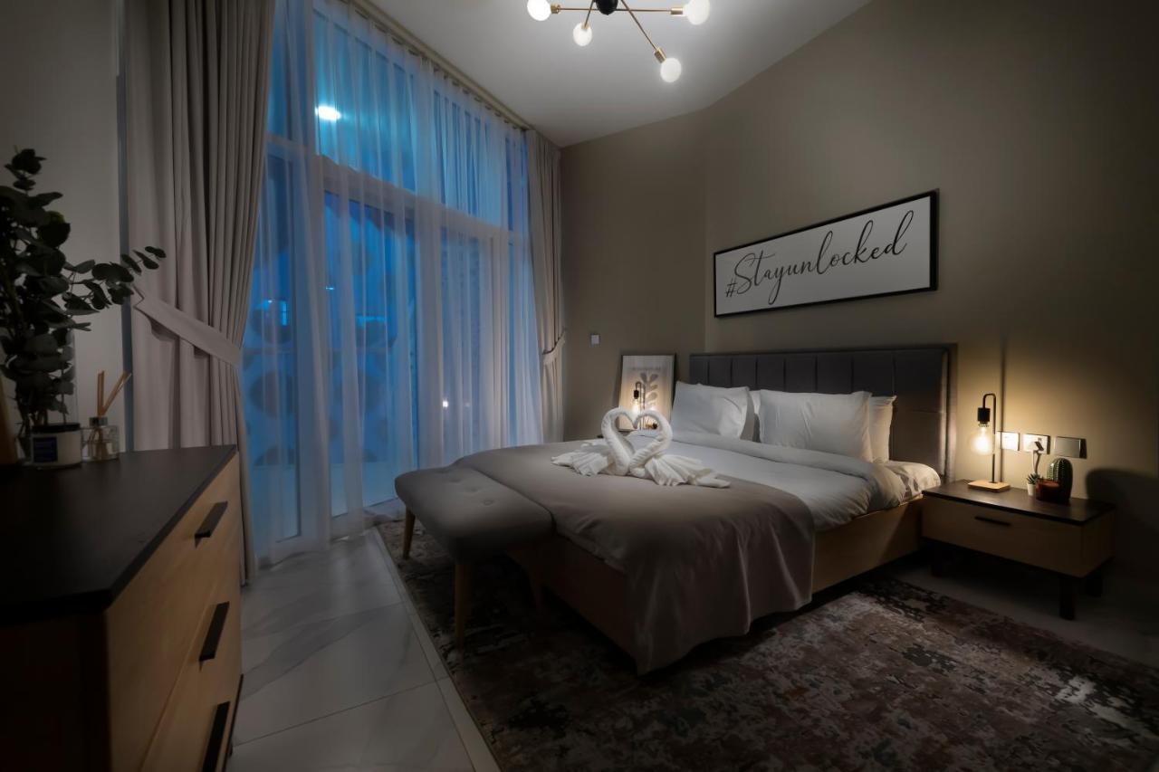 Ferienwohnung Unlock Waters Edge Dubai Exterior foto