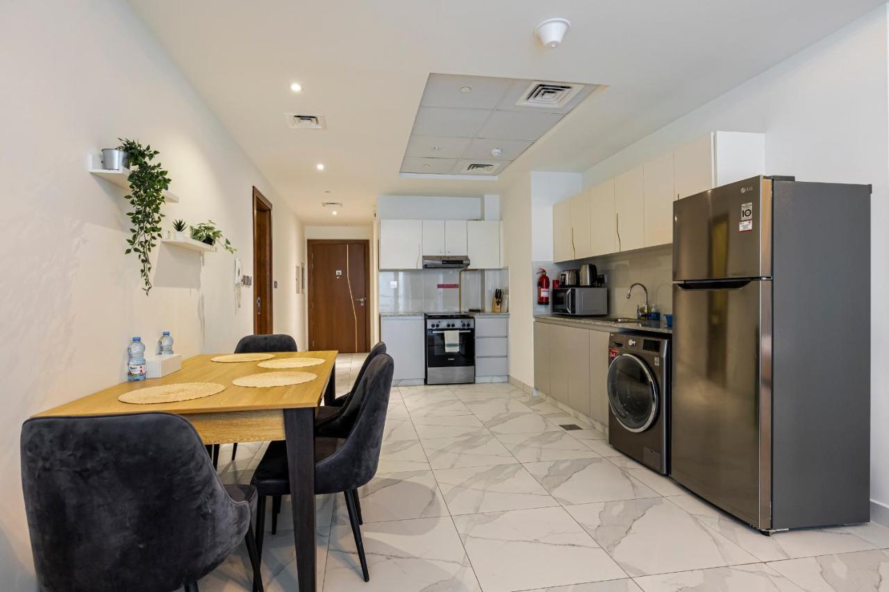 Ferienwohnung Unlock Waters Edge Dubai Exterior foto