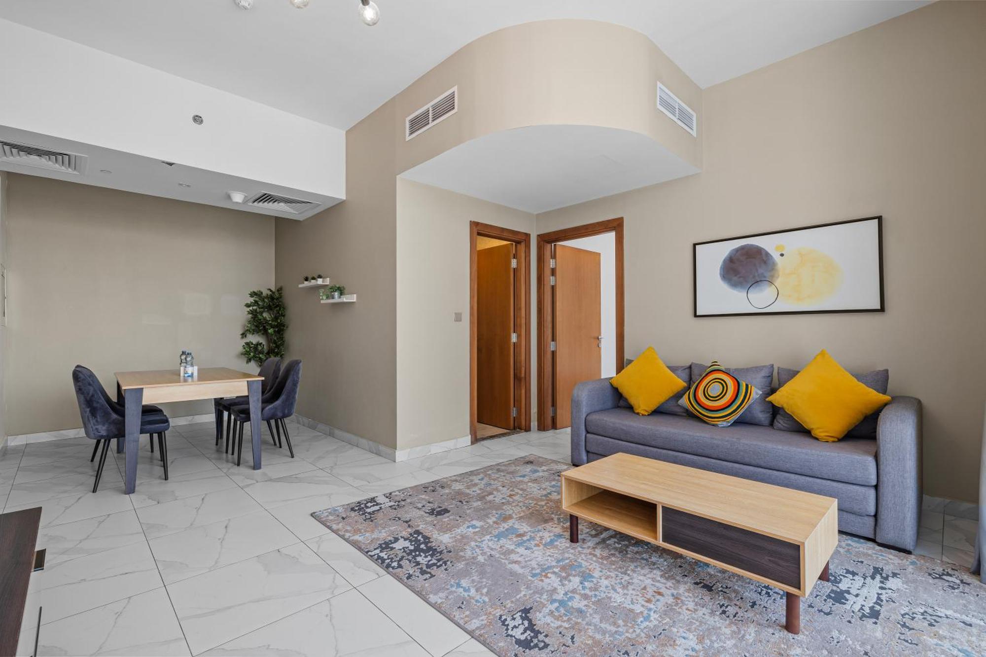 Ferienwohnung Unlock Waters Edge Dubai Exterior foto