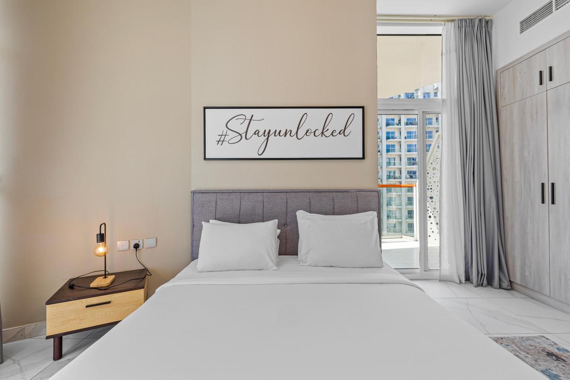 Ferienwohnung Unlock Waters Edge Dubai Exterior foto