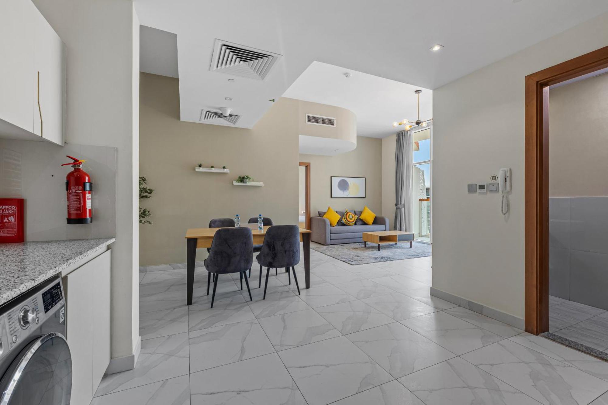 Ferienwohnung Unlock Waters Edge Dubai Exterior foto