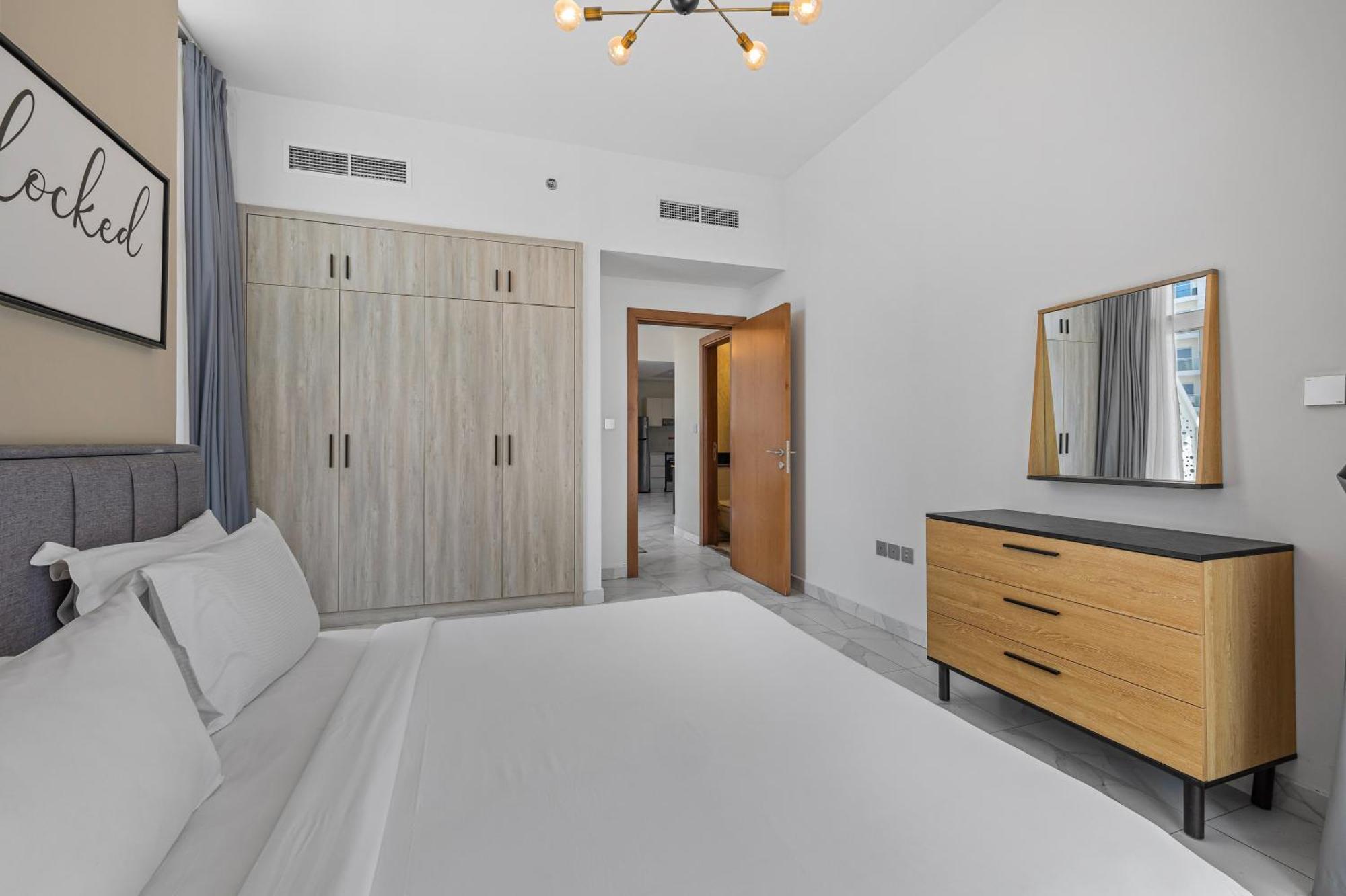 Ferienwohnung Unlock Waters Edge Dubai Exterior foto