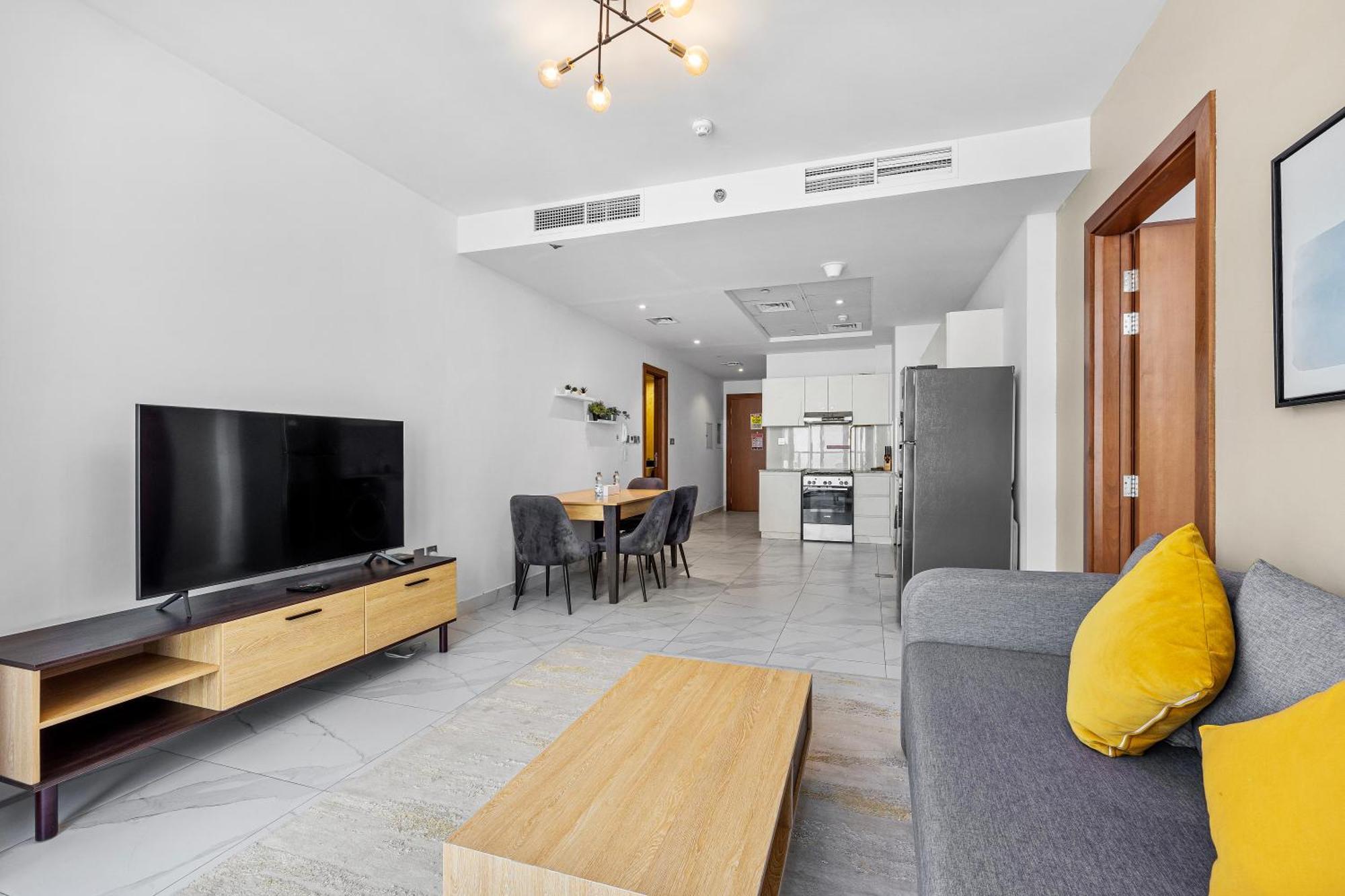 Ferienwohnung Unlock Waters Edge Dubai Exterior foto