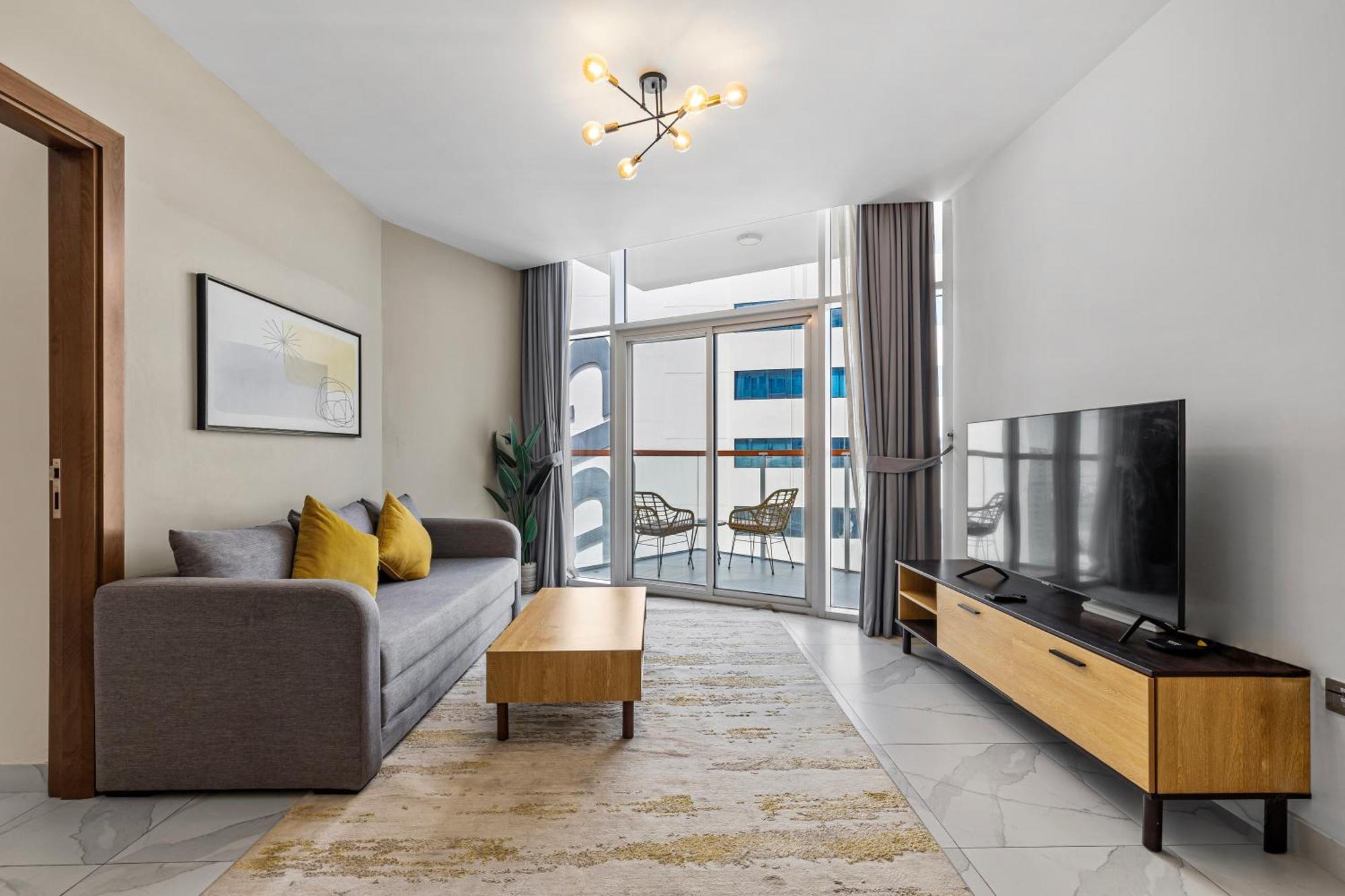 Ferienwohnung Unlock Waters Edge Dubai Exterior foto