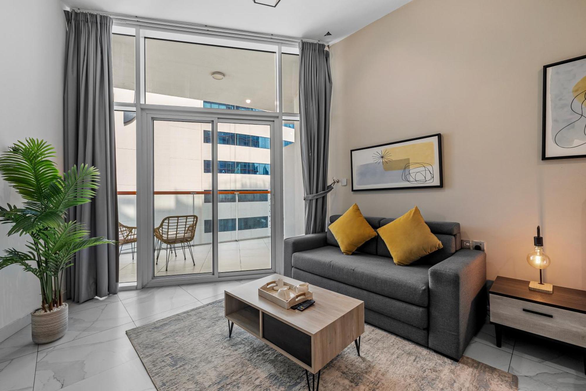 Ferienwohnung Unlock Waters Edge Dubai Exterior foto