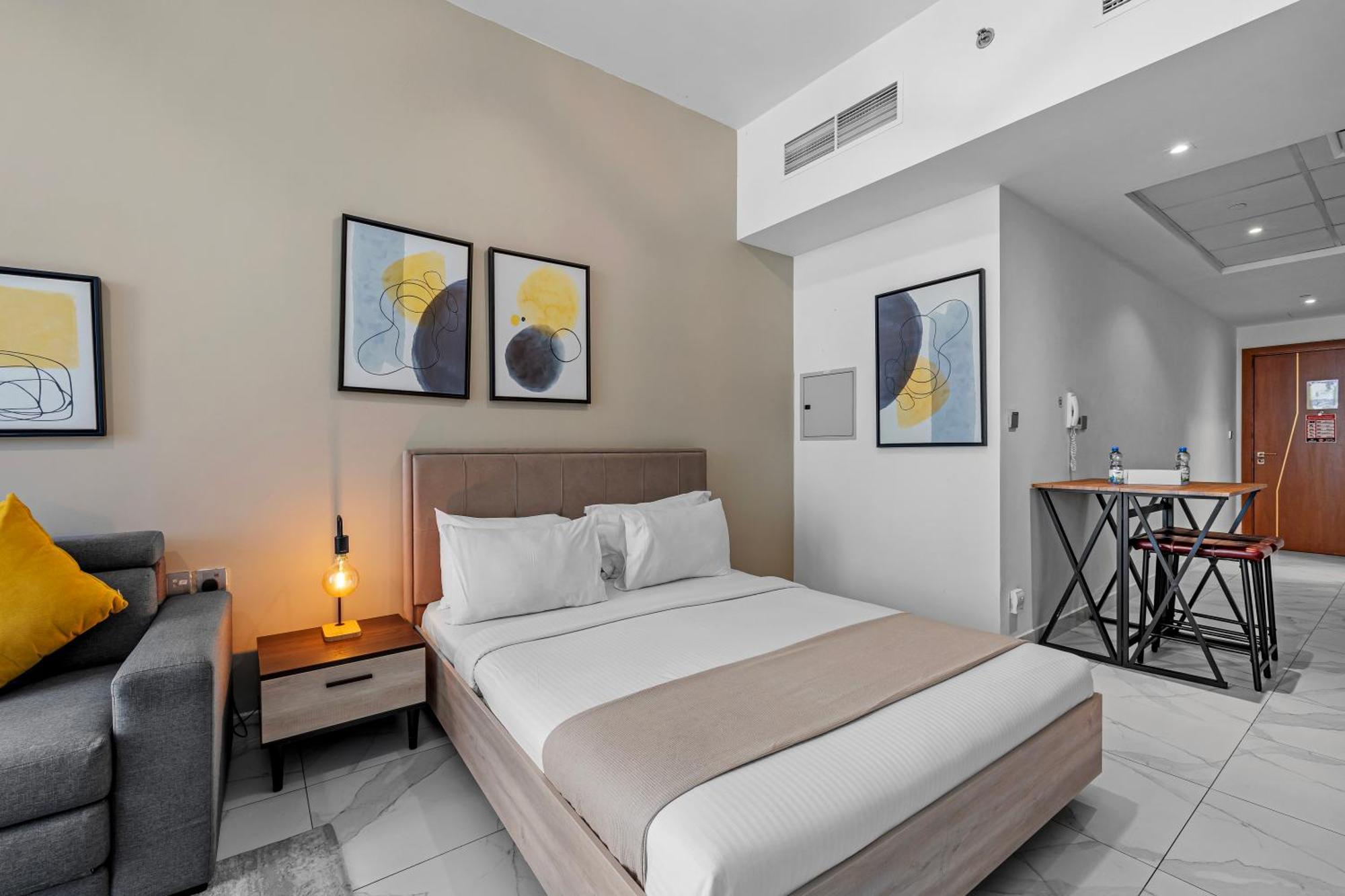 Ferienwohnung Unlock Waters Edge Dubai Exterior foto