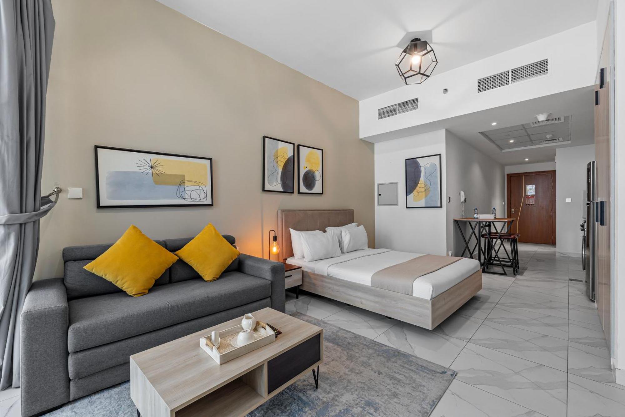 Ferienwohnung Unlock Waters Edge Dubai Exterior foto