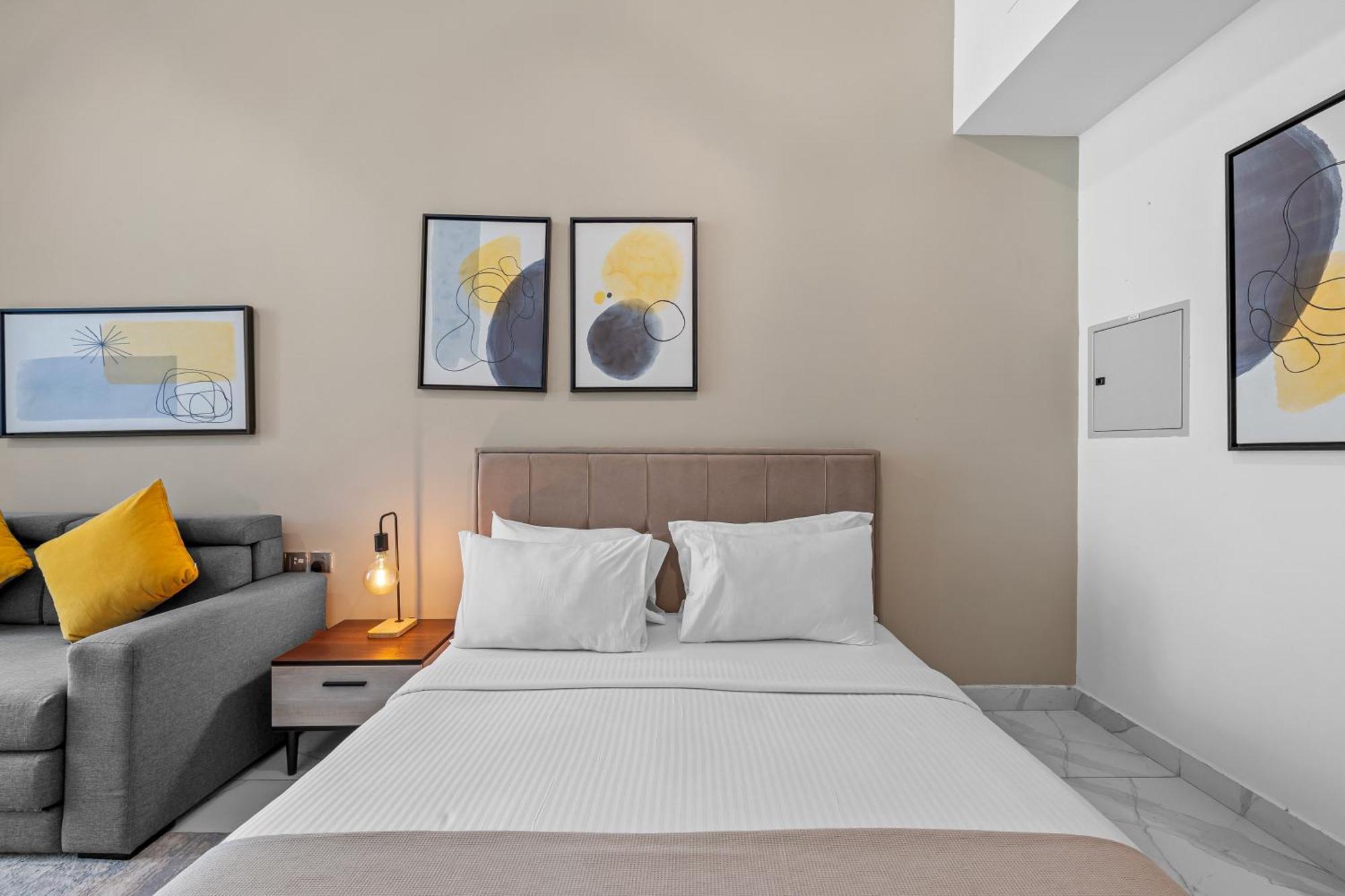 Ferienwohnung Unlock Waters Edge Dubai Exterior foto