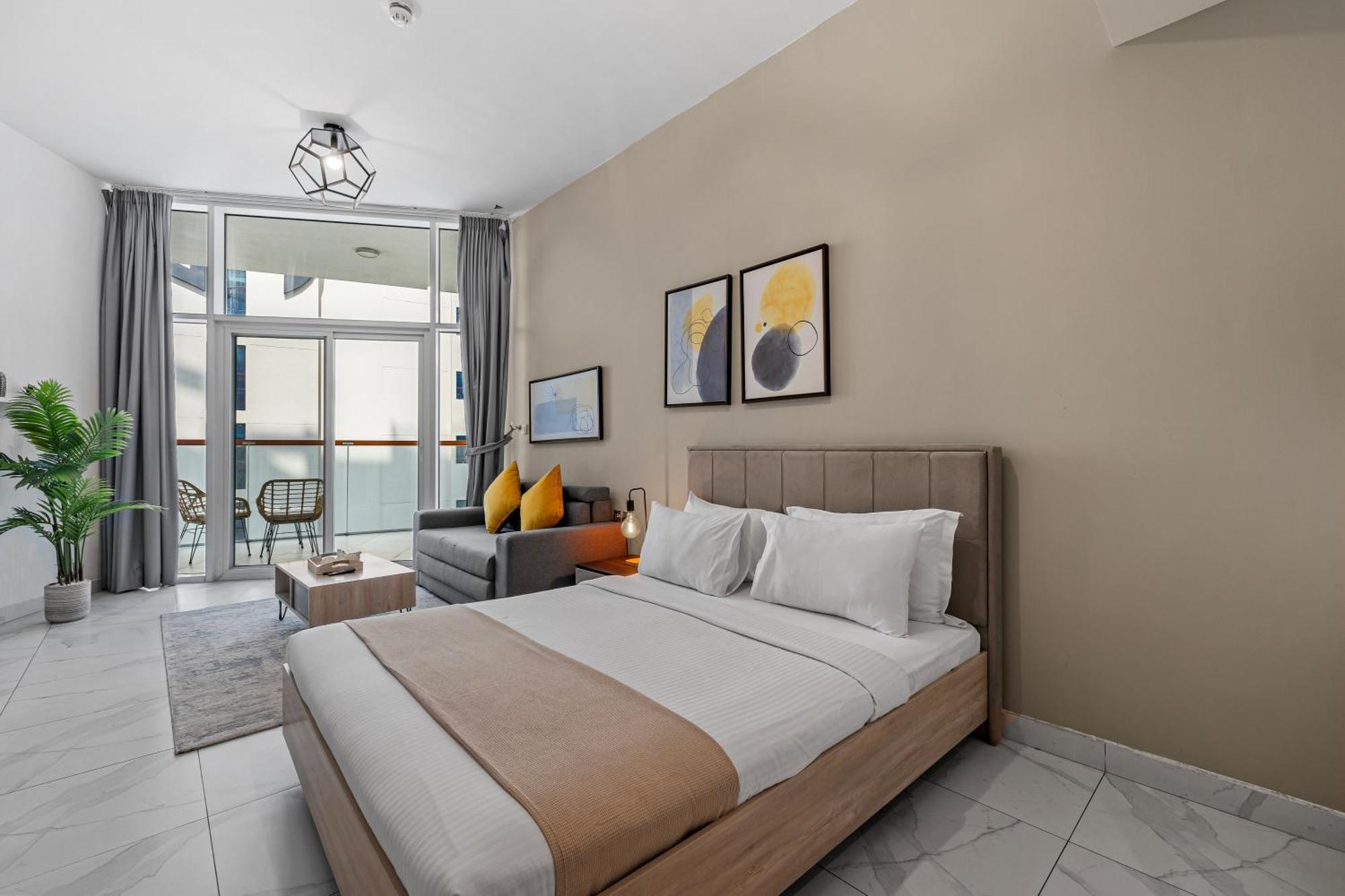 Ferienwohnung Unlock Waters Edge Dubai Exterior foto